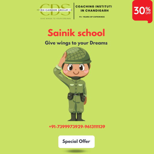 Sainik School Course in Chandigarh